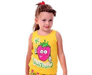 Модні трикотажні дитячі футболки на літо