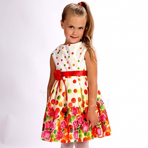 Стильні літні трикотажні сукні для дівчаток